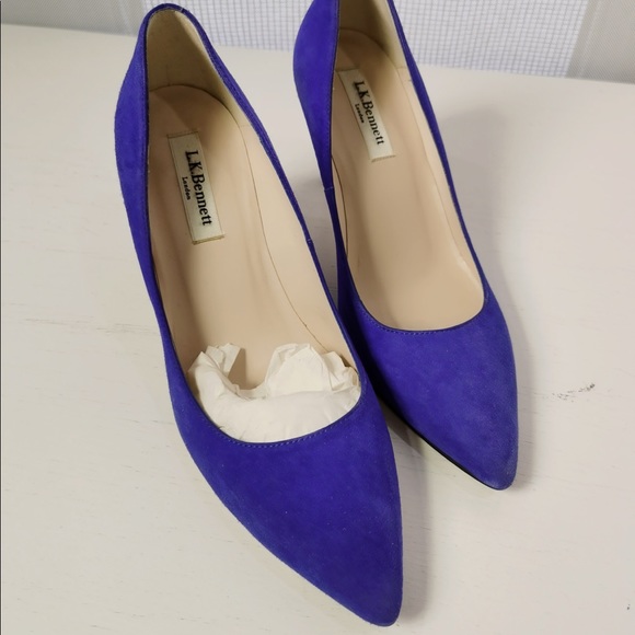 L.K.Bennett Suede Pumps Size37 - Picture 2 of 4